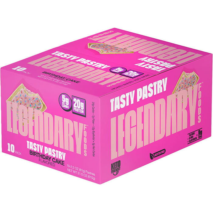 Legendary Foods Tasty Pastry Boîte de 10|| Legendary Foods Tasty Pastry Box of 10