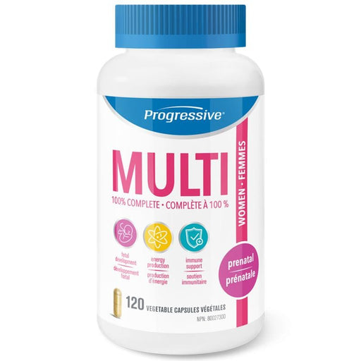 Progressive Multivitamin PreNatal 120 caps 837229002115