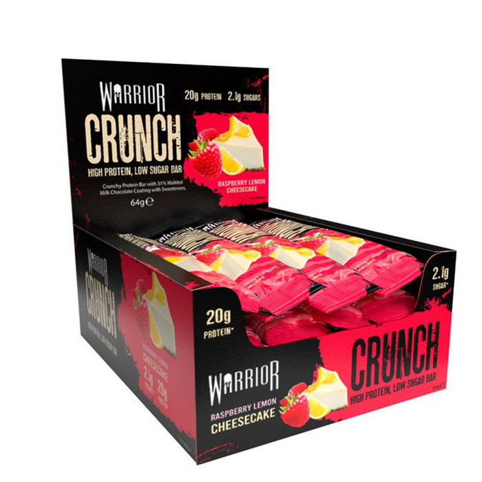 Warrior Crunch barres Boîte de 12 || Warrior Crunch bars Box of 12